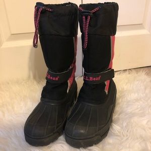 LL Bean Girl’s Waterproof Snow Boot